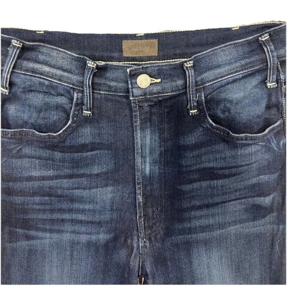 MOTHER Hustler Sidewinder High Rise Women’s Jeans 28 In Tongue And Chic - Picture 3 of 15